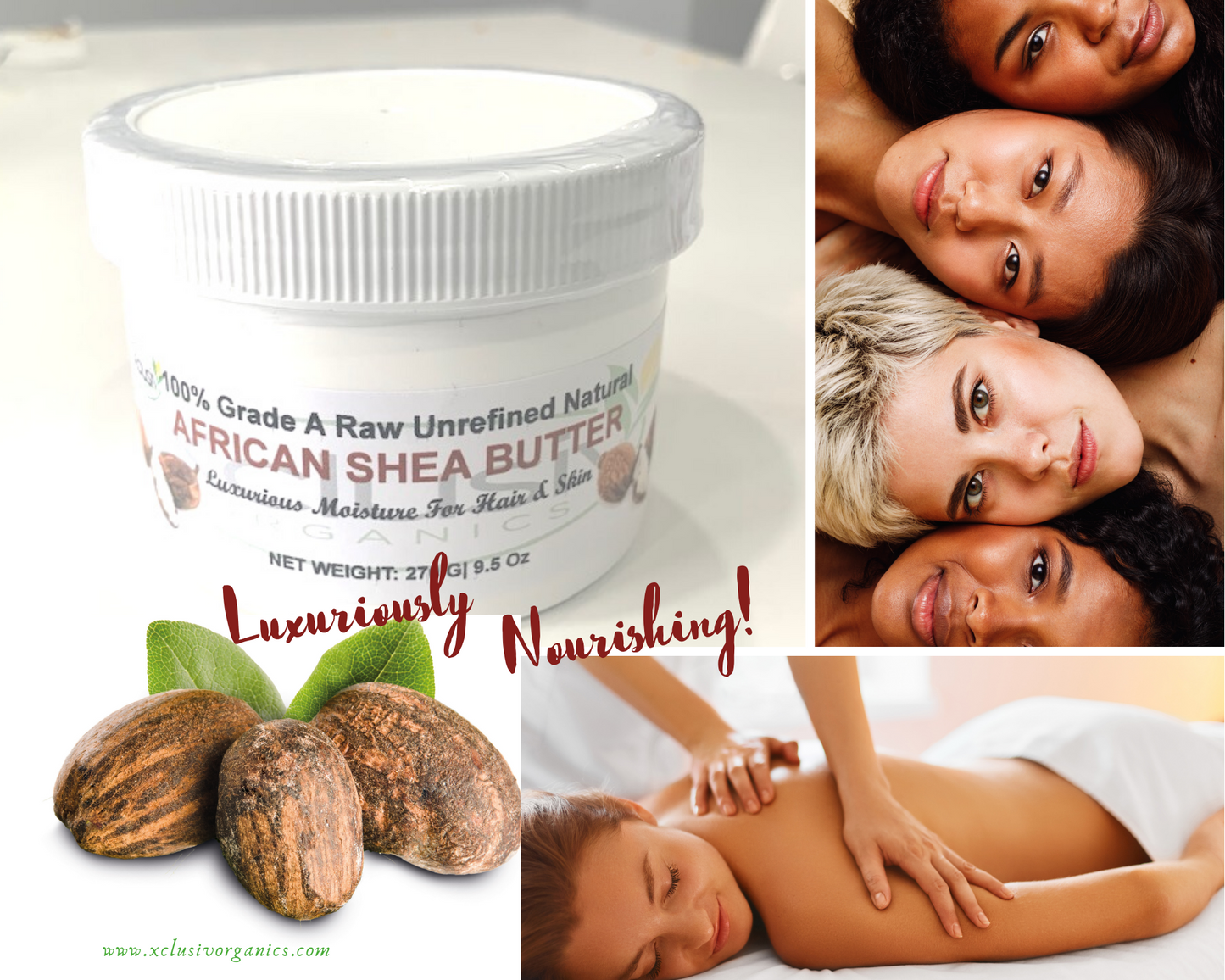 Raw Unrefined African Ghana Shea Butter Virgin Ivory Fair Trade