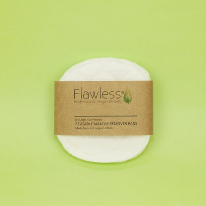 Reusable Organic Cotton Makeup Remover Pads x 6