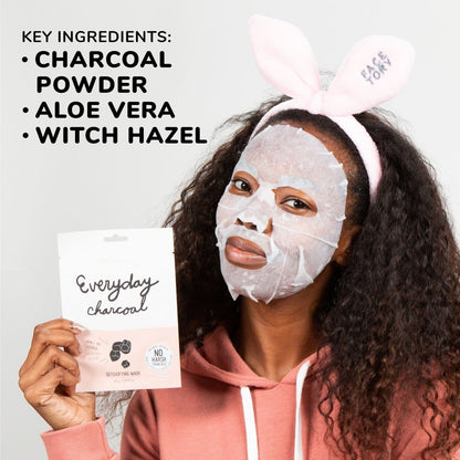 Everyday Charcoal Detoxifying Sheet Mask