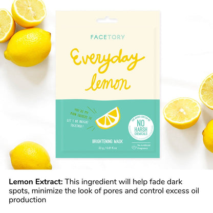 Everyday Lemon Brightening Sheet Mask