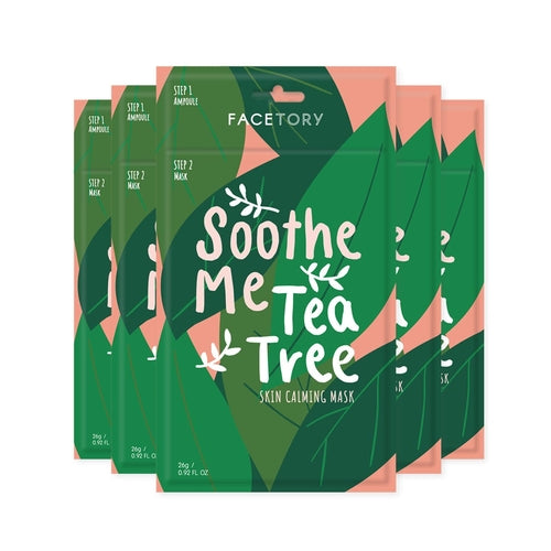 Soothe Me Tea Tree 2-Step Sheet Mask - Soothing & Clearing