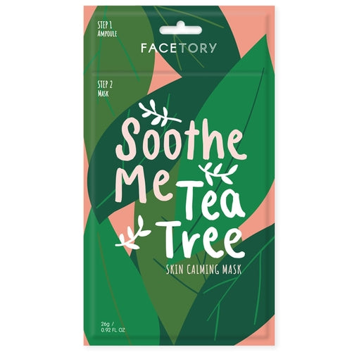 Soothe Me Tea Tree 2-Step Sheet Mask - Soothing & Clearing