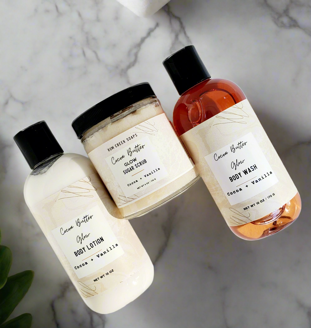 Cocoa Butter Glow Skincare Set