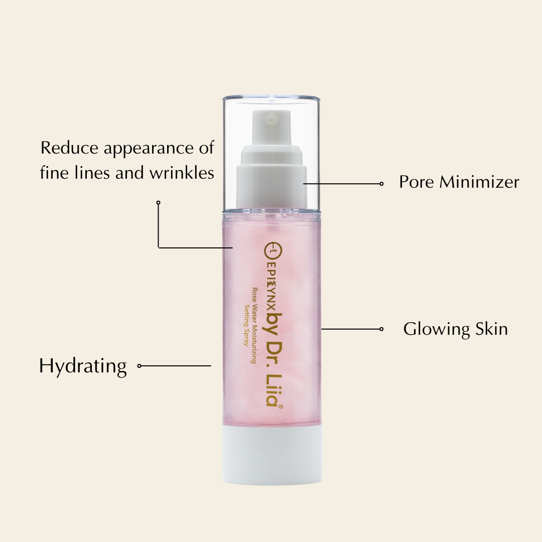 Rosewater Facial Toner - Hydrates, Tones and Minimizes Pores