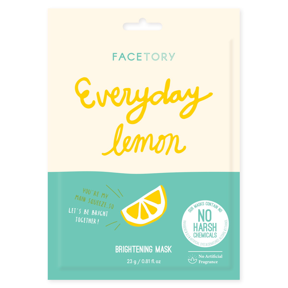 Everyday Lemon Brightening Sheet Mask